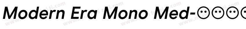 Modern Era Mono Med字体转换